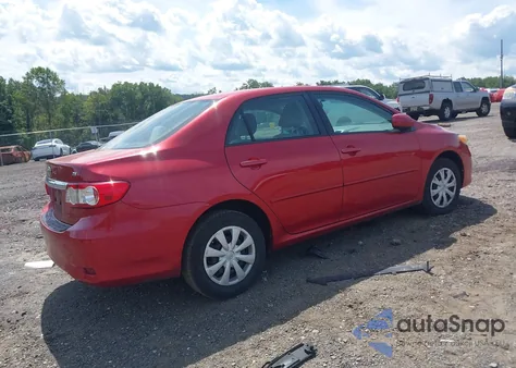2011 Toyota Corolla Le из США, поврежденный, VIN 2T1BU4EE2BC703908